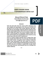 Kajian Hadits Ghadir Khum PDF