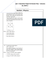 JEE Main 2019 Paper 1 Question Paper & Answer Key - Shift 2 Chemistry