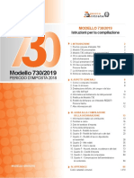 Modello 730 Del 2019 - Istruzioni PDF