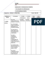 Calendarización8vos