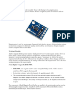 Magnetometer HMC5883L Is Developed by Honeywell Which Gives Heading Directions