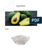 Ingredients: Avocado