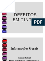 Defeitos em Tintas