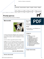 Portal perros Wikipedia