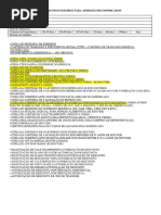 Relação Documentos Para Admissão
