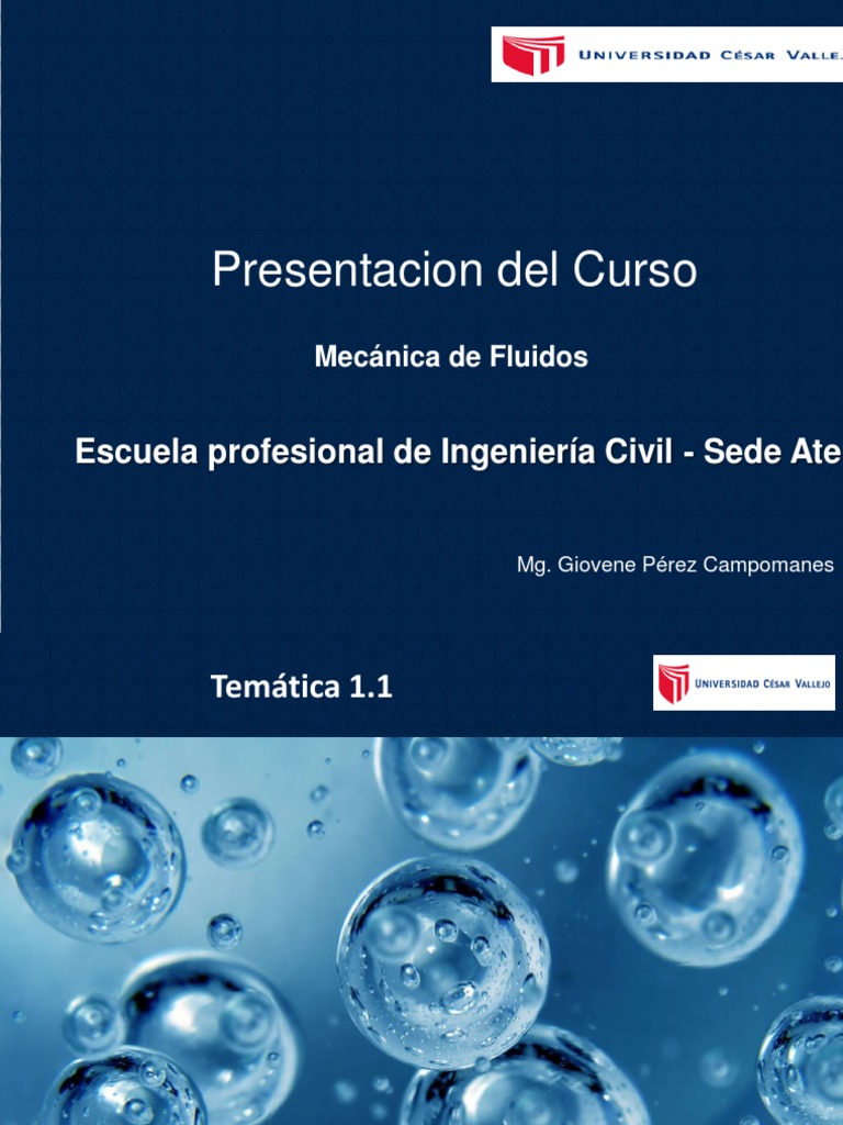 Curso de Mecánica de Fluidos en Ingeniería | PDF | Movimiento (física ...