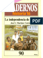 Cuadernos de Historia 16 090 La Independencia de Africa 1985 PDF