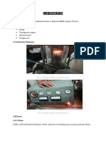 Observe Combustion Flame Color at Varying Engine RPM