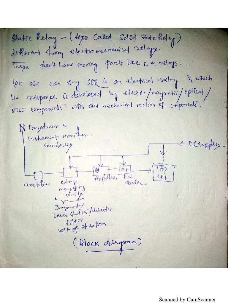 Static Relay Pdf