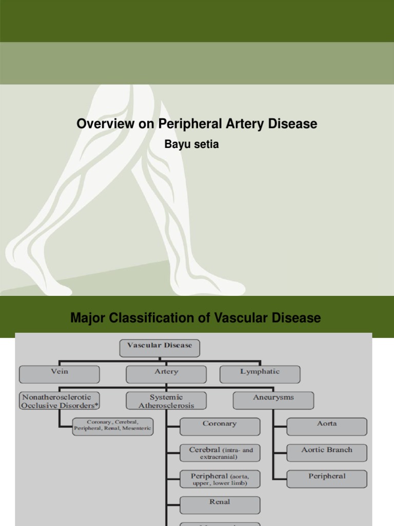 Understanding Peripheral Artery Disease | PDF | Ischemia | Atherosclerosis