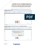 Guidelines To Validate Form 16 Digital Signature: Last Past For Your Form 12BA