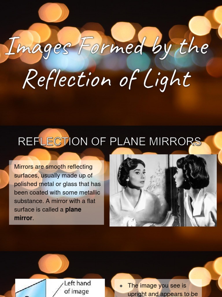 Ray Diagrams for Mirror Reflections | PDF | Lens (Optics) | Mirror