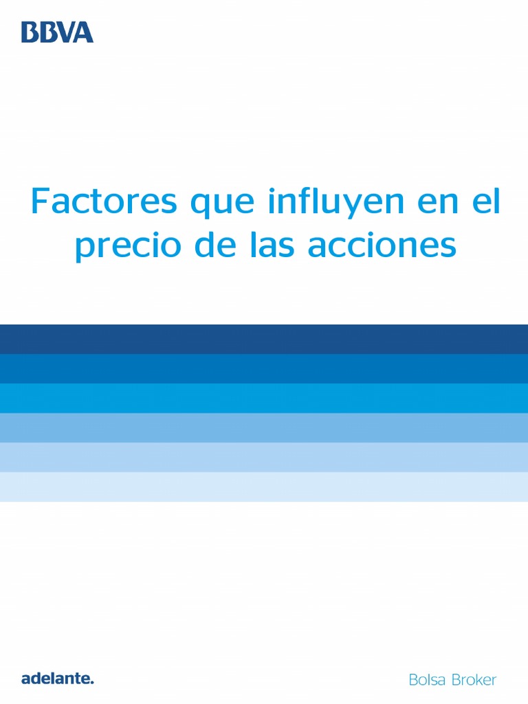 Factores que Afectan el Precio de Acciones | PDF | Compartir (Finanzas ...