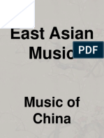 Unit II: East Asian Music