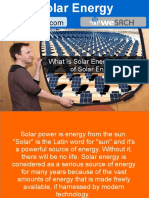 What is Solar Energy & Types of Solar Energy