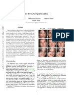 Pixel Recursive Super Resolution Generates Realistic Faces