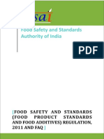 2 Food Safety and Standards Food Product Standards and Food Additives Regulation 2011 and FAQ PDF