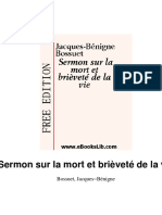 Bossuet, Jacques-bénigne - Sermon sur la mort et brièveté de la vie.pdf