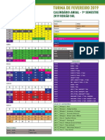 Calendario 2019 SUL PDF