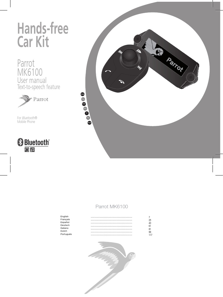 MK6100 - Quick Start Guide - UK FR SP DE IT NL PT PDF | PDF | Bluetooth ...