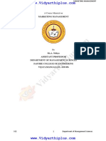 Ba7203 Marketing Management PDF