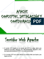 Presntación Apache en Linux Lared38110