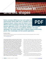 Carbon Nanotube in Different Shapes: Mei Zhang and Jian Li