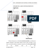 Ejemplo Calendario Del Proyecto PDF