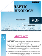Haptic Technology PDF