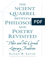 (Susan B. Levin) The Ancient Quarrel Between Philo PDF