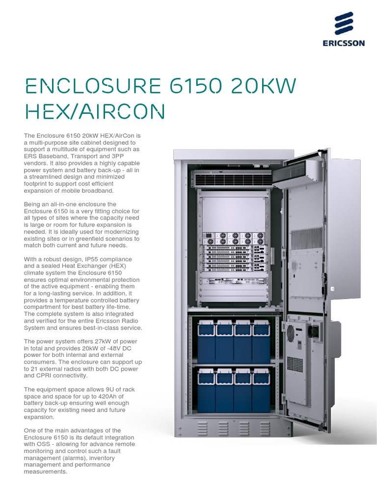 Enclosure_6150_20kW_HEX_AIRCON.pdf Power Supply Rectifier
