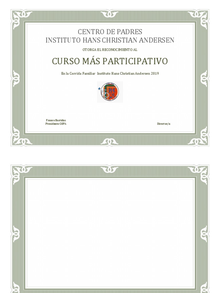 Diploma Corrida | PDF