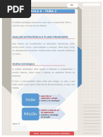 ANÁLISE ESTRATÉGICA E PLANO FINANCEIRO