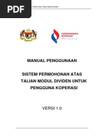 Manual Pengguna Dividen