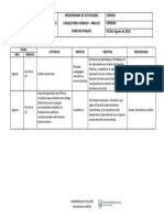 Cronograma de Actividades Derecho Publico - Consultorio Juridico Unisucre 2