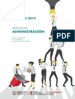 Administración - Ingreso 2019 PDF