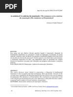 As astúcias da enunciação