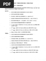 P442 Test Procedure