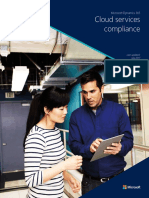 Microsoft Dynamics 365 Cloud Service Compliance Datasheet