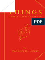 Ebook Things I Would Like To Do With You PDF