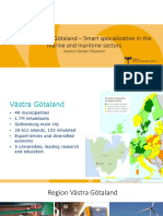 Region Västra Götaland - Smart Specialization in The Marine and Maritime Sectors