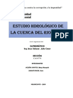 Informe Hidrologia Cuenca Cunas