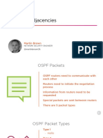 OSPF JUNOS Forming Adjacencies Slides