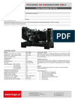 Main Features: Power Generator FDF 50 PD