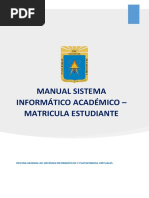 Manual de Matricula Estudiante SIA