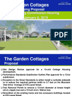 Cottage Housing Proposal - City of Ashland