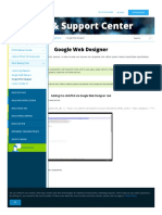 Support Adform Com Documentation Build Html5 Banners Other Building Tools Google Web Designer