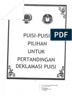 8.6 Teks Syair Pertandingan Deklamasi Puis SM PDF