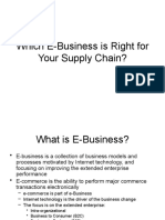 Which E-Business Is Right For Your Supply Chain?