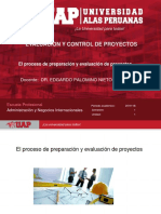 Semana 1-El Proceso de Preparación y Evaluación de Proyectos PDF